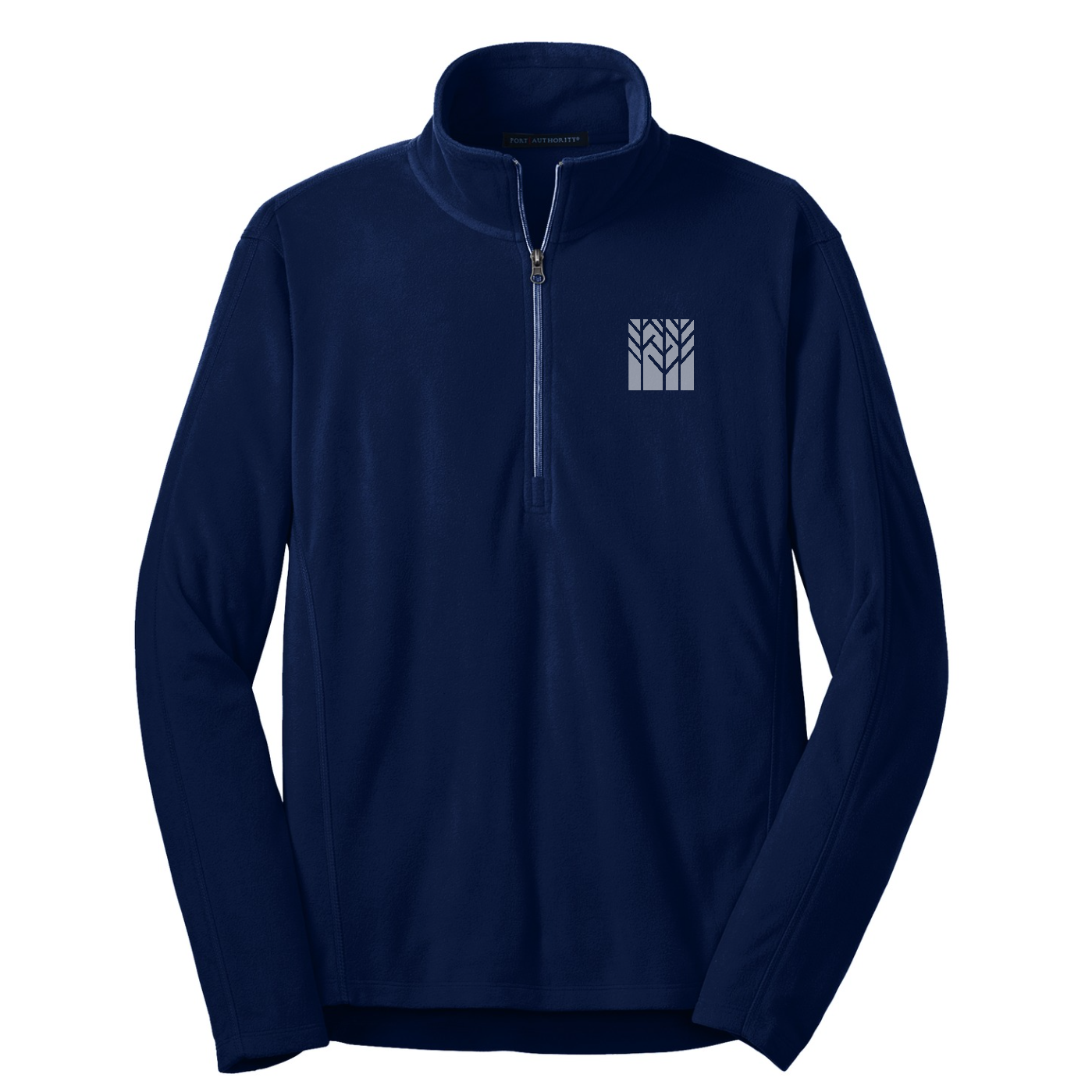 Port Authority Microfleece 1/2-Zip Pullover — True Navy