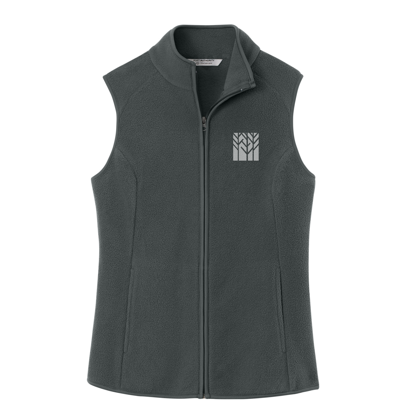 Port Authority Women's C-FREE Fleece Vest — Grey Steel