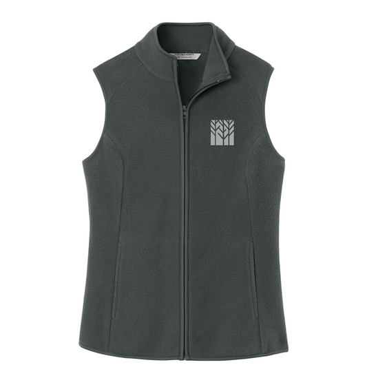 Port Authority Women's C-FREE Fleece Vest — Grey Steel
