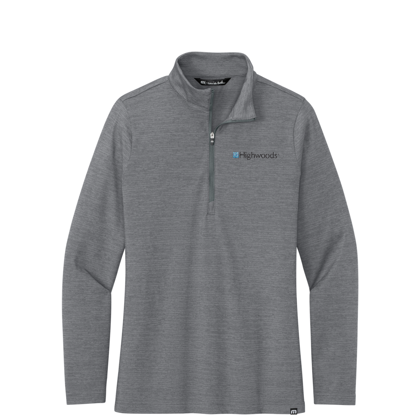 TravisMathew Women's Crestview 1/4-Zip — Grey Heather