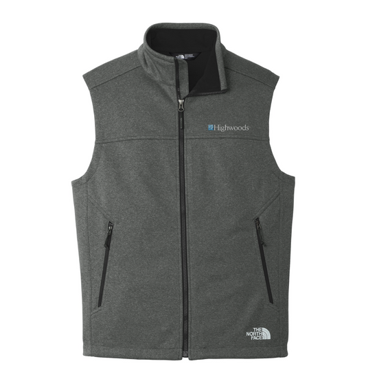 The North Face  Ridgewall Soft Shell Vest — TNF Dark Grey Heather
