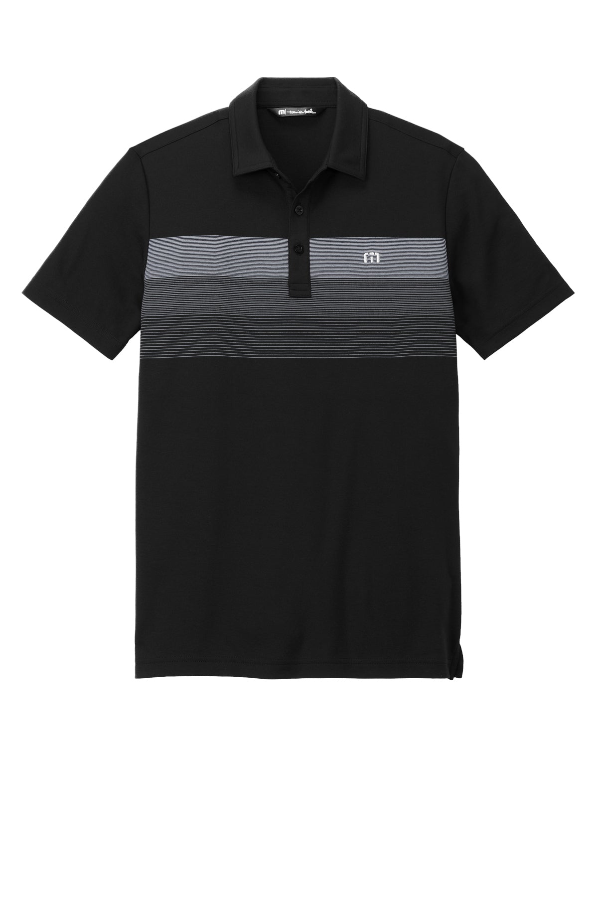 TravisMathew Coastal Chest Stripe Polo - Sleeve Logo
