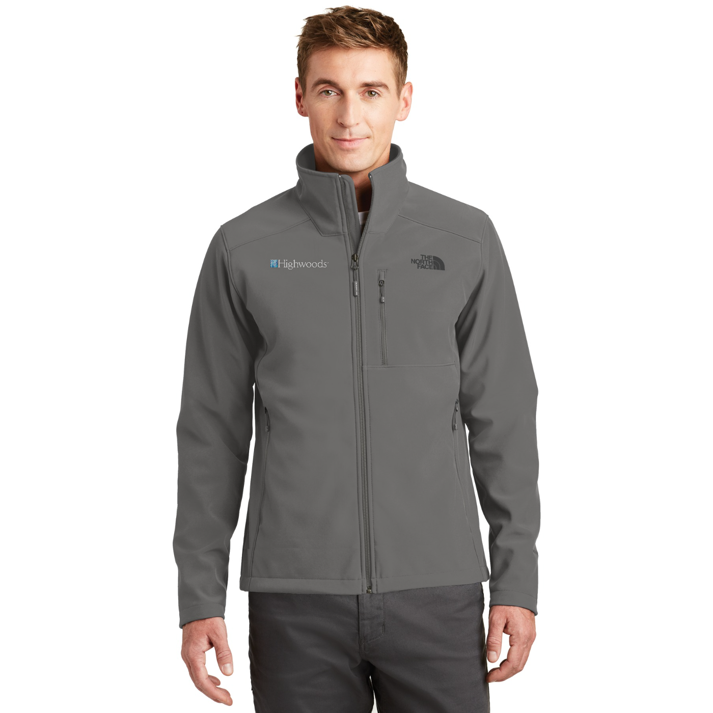 The North Face  Apex Barrier Soft Shell Jacket — model
