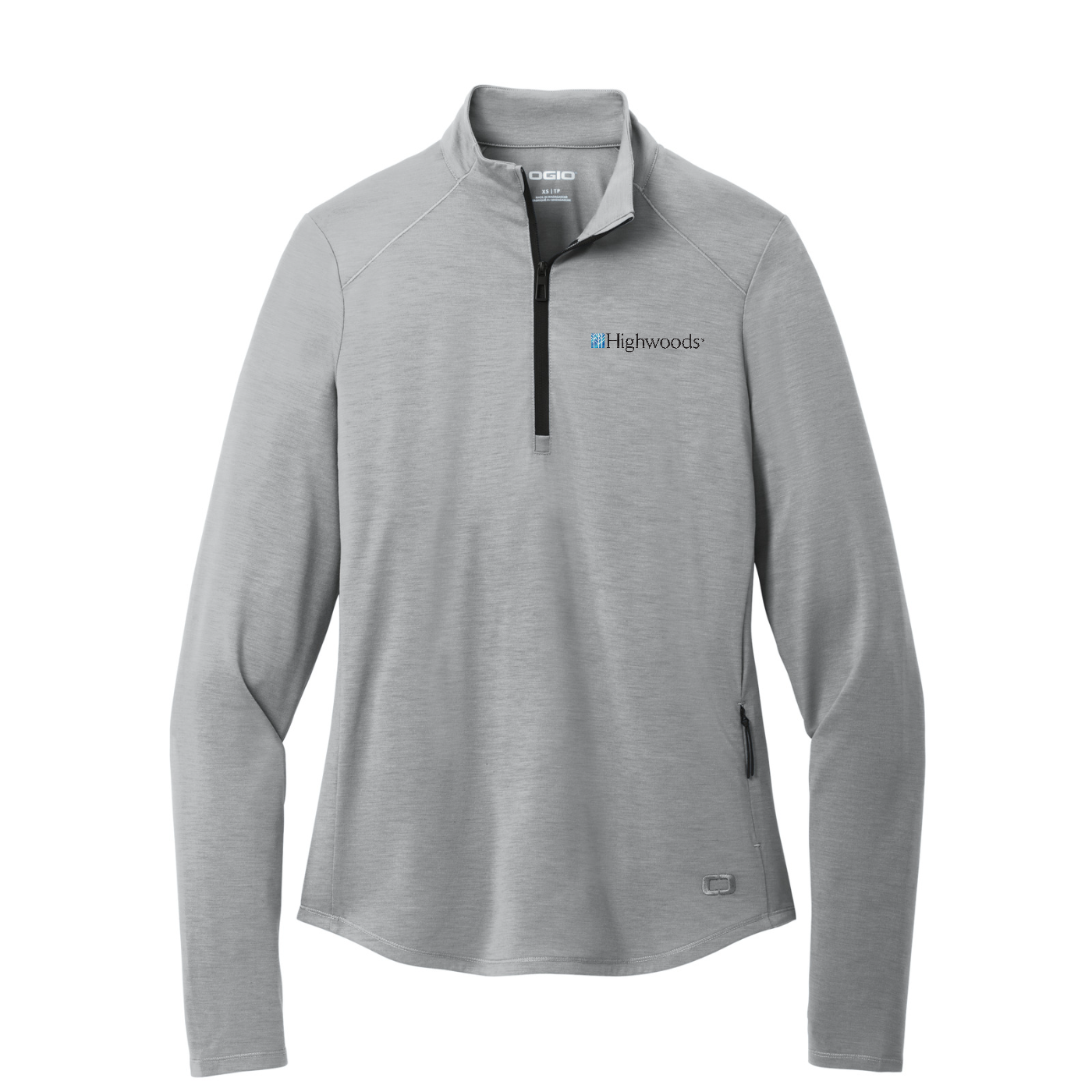 OGIO Women's Motion 1/4-Zip — Greystone
