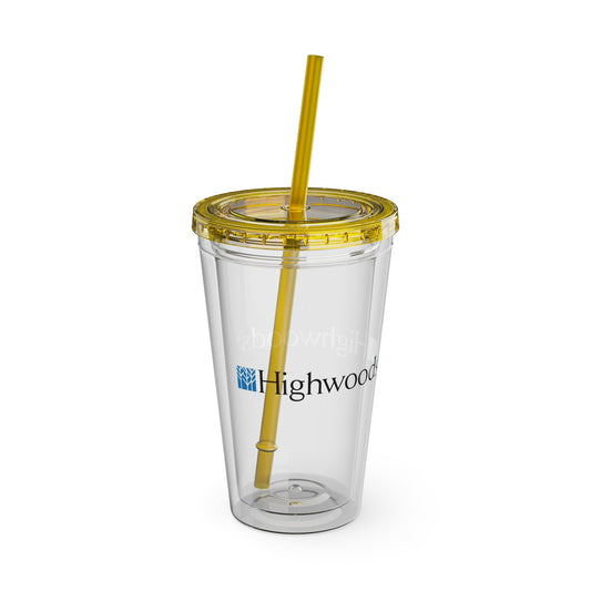 Sunsplash Tumbler with Straw, 16oz