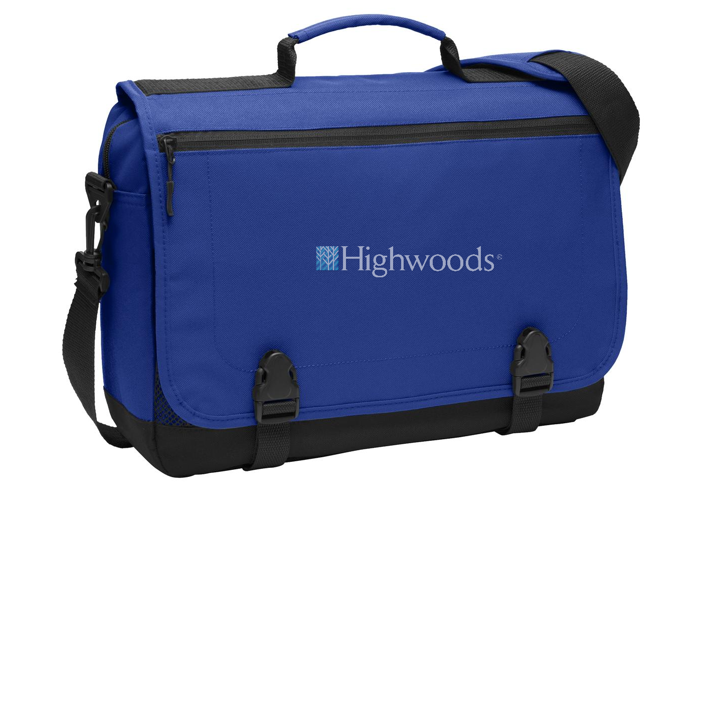 Port Authority Messenger Briefcase — Twilight Blue
