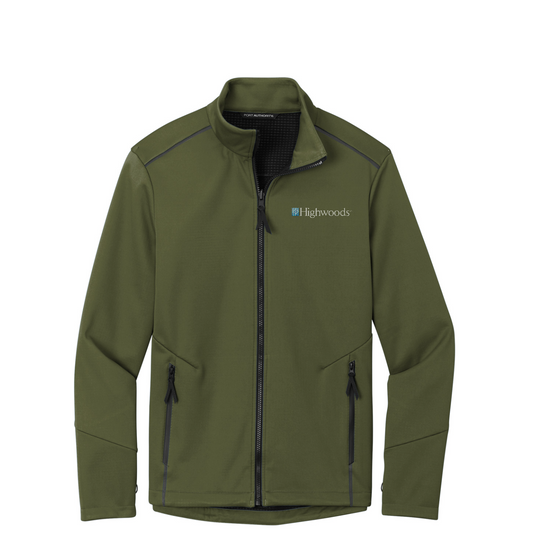 Port Authority Collective Tech Soft Shell Jacket — Olive Green
