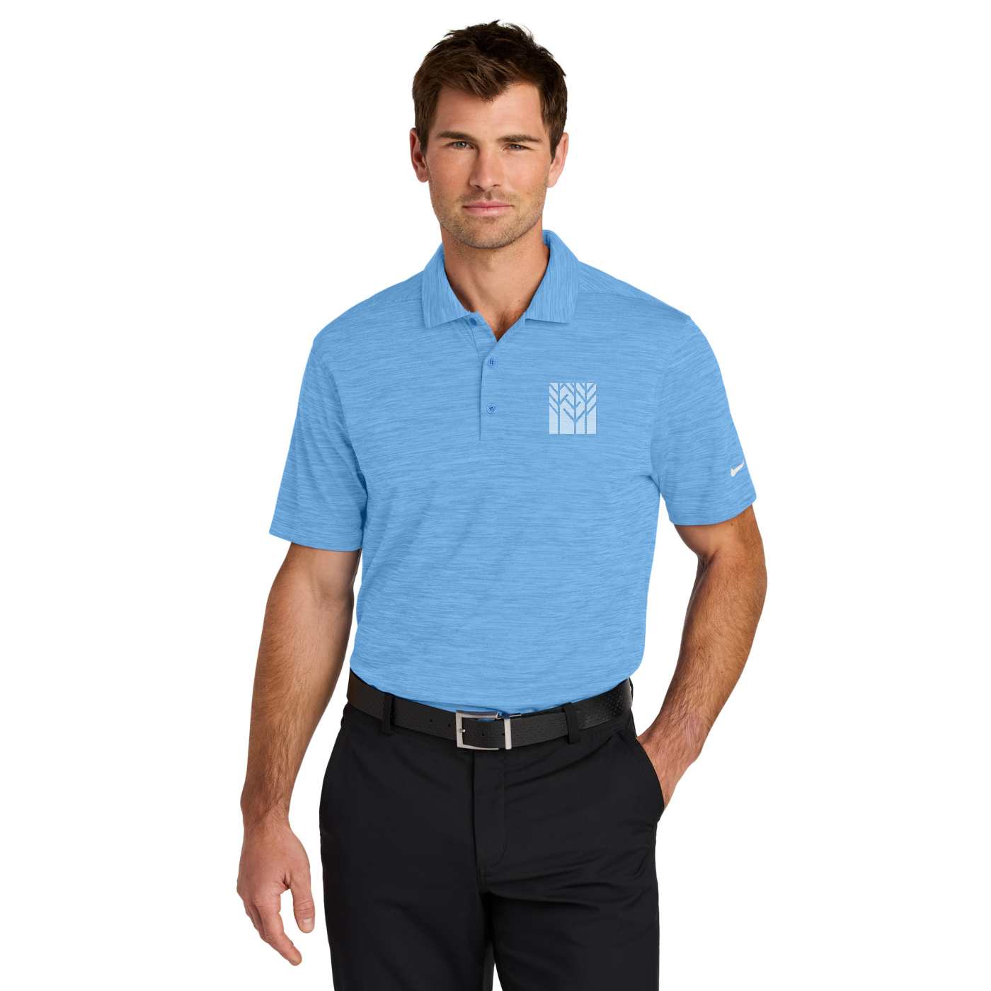 Nike Dri-FIT Striated Polo — model