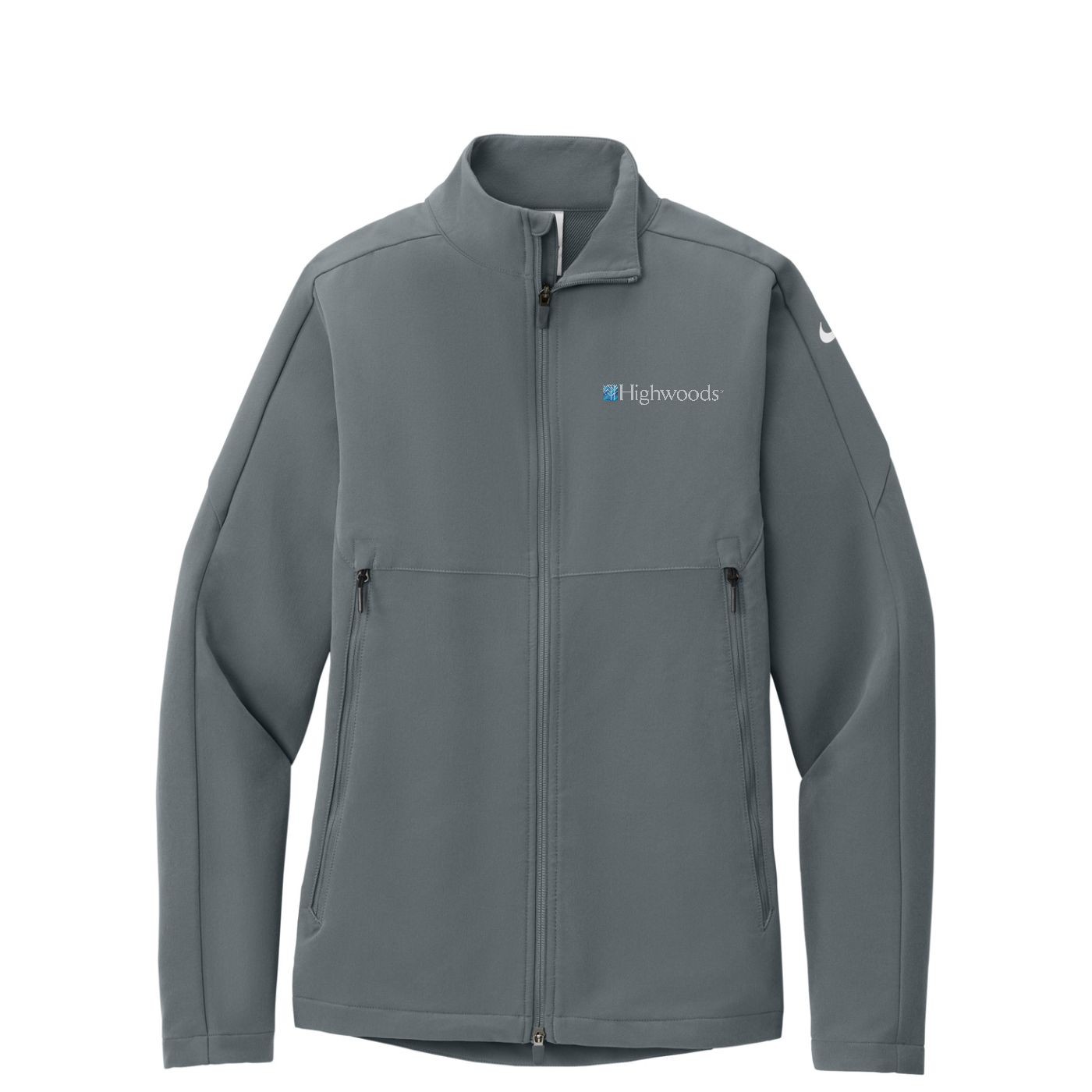 Nike Full-Zip Soft Shell Jacket — Dark Grey