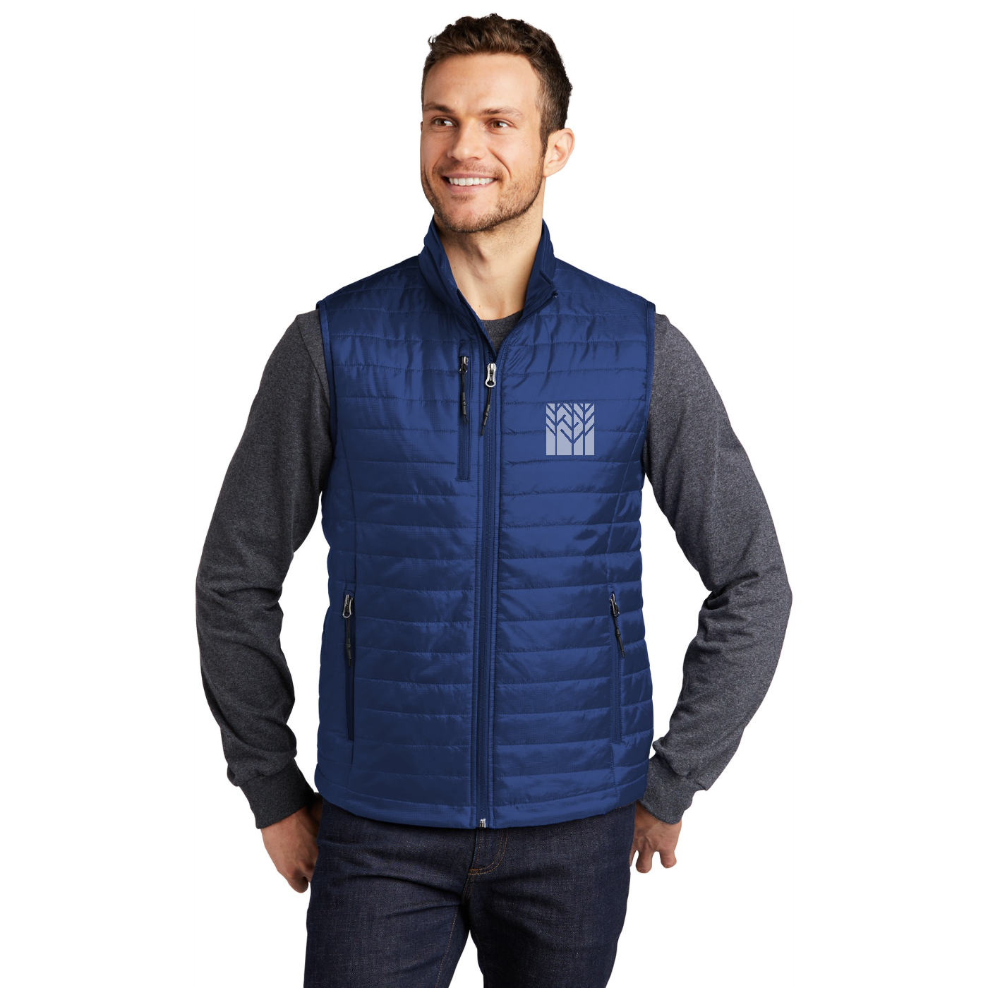 Port Authority  Packable Puffy Vest — model