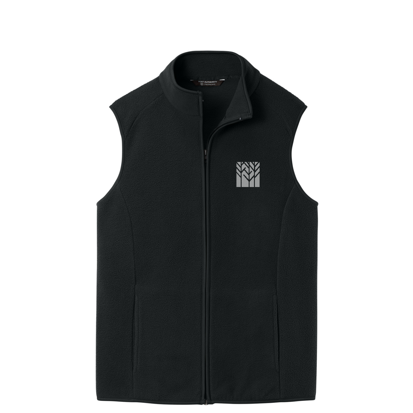Port Authority C-FREE Fleece Vest — Deep Black