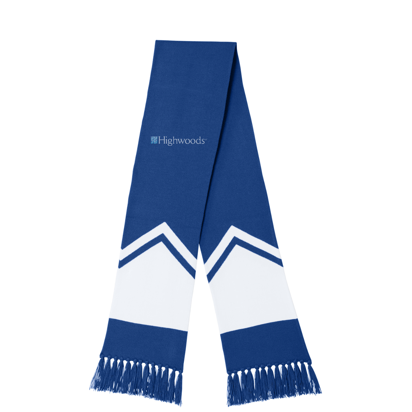 Sport-Tek Gameday Scarf — True Royal/ White