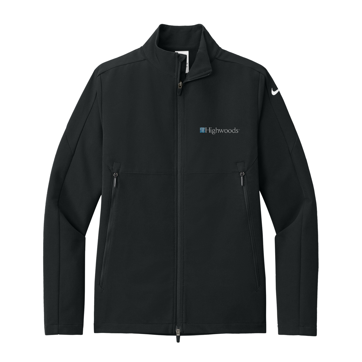 Nike Full-Zip Soft Shell Jacket — Black
