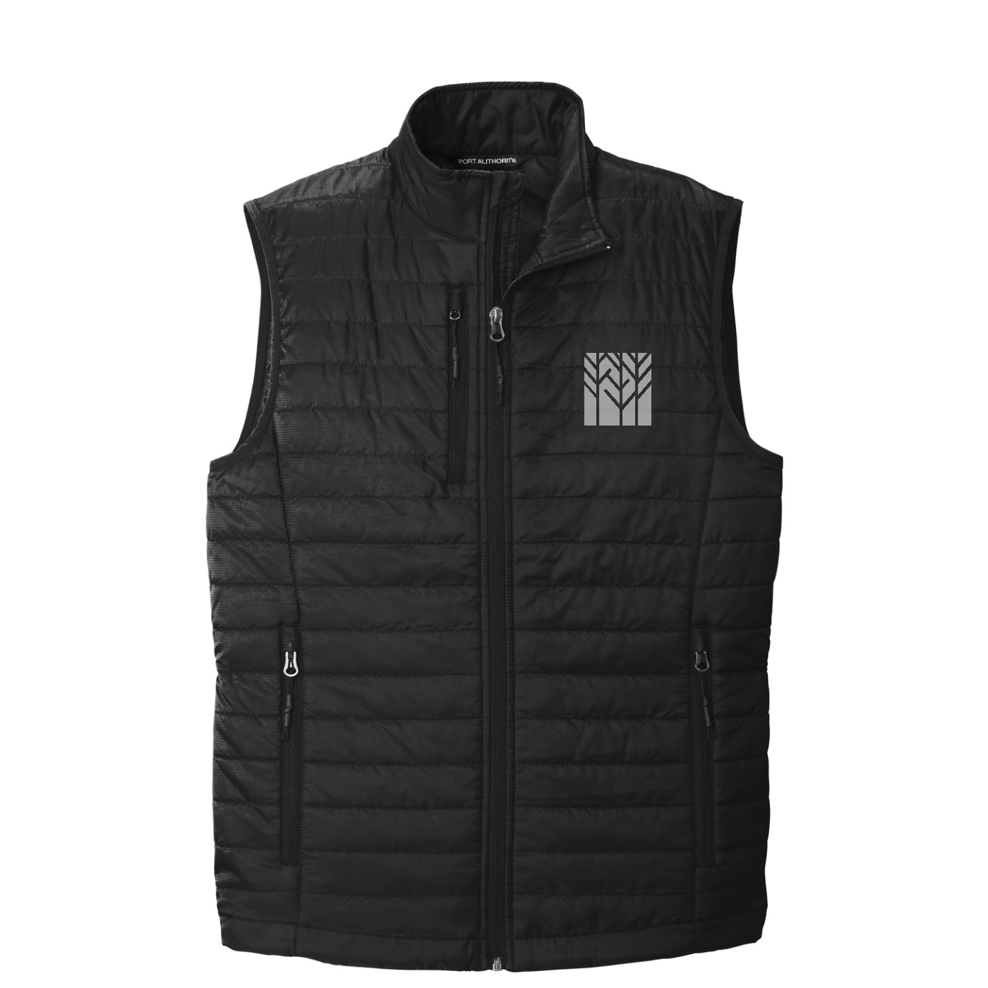Port Authority  Packable Puffy Vest — Deep Black