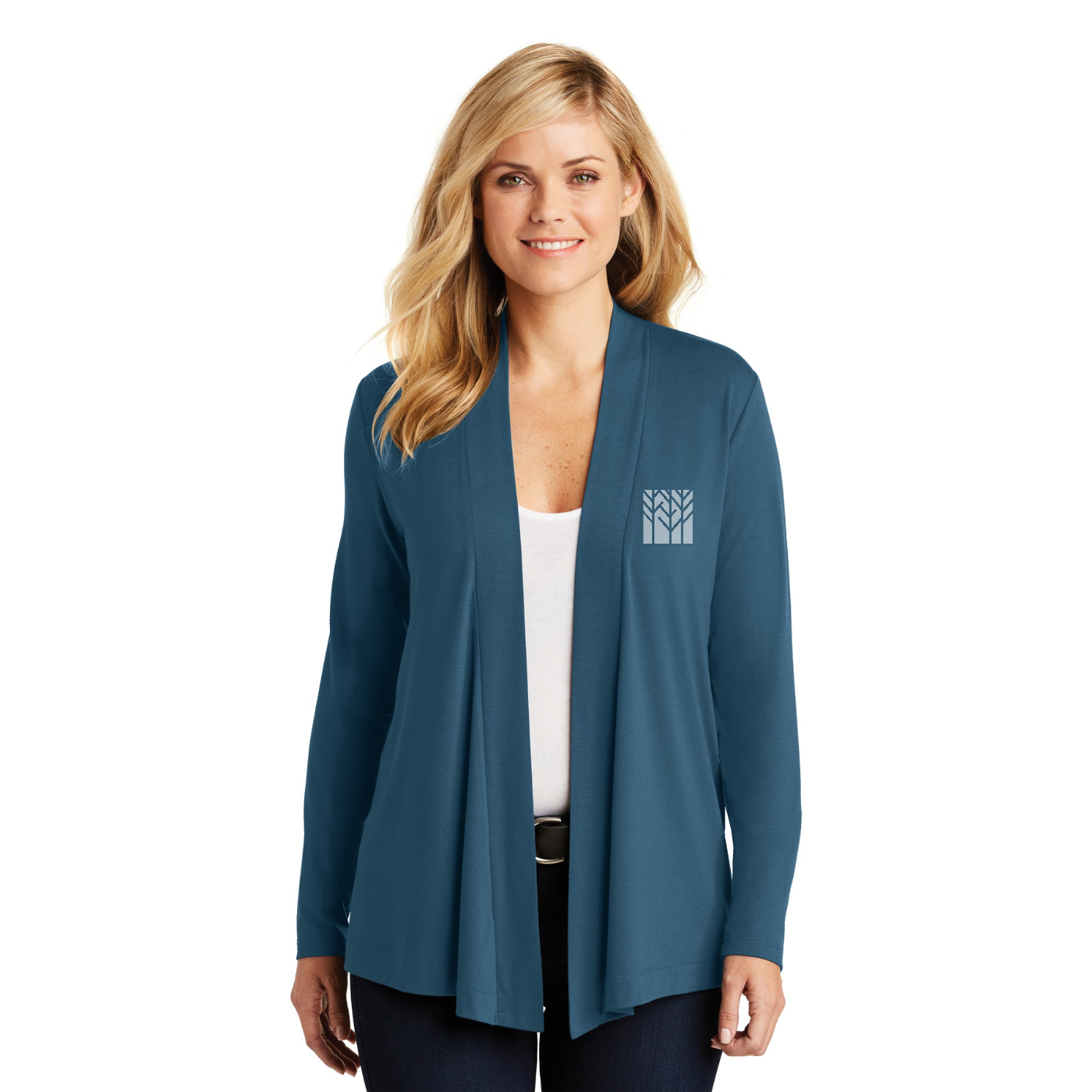 Port Authority Women's Concept Open Cardigan — model