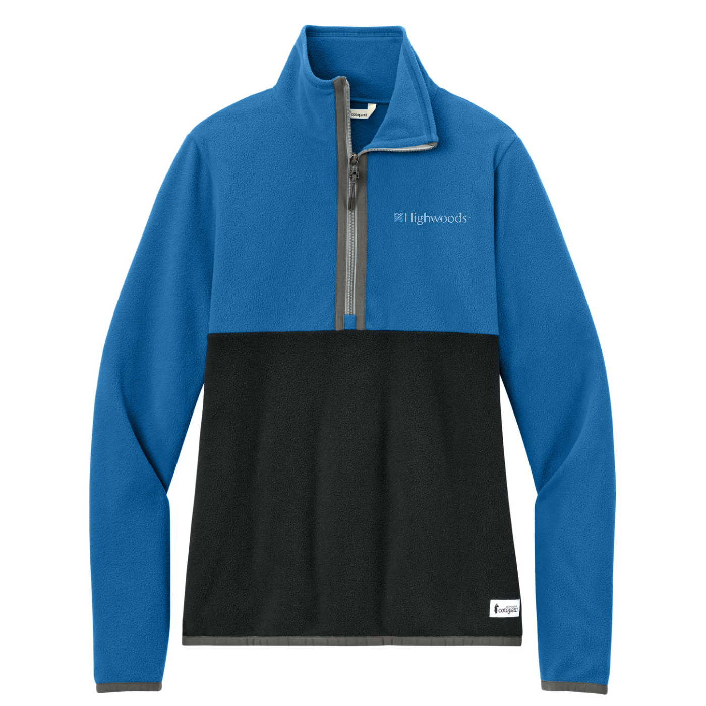 Cotopaxi Women's Amado 1/2-Zip Fleece — Atlantic/ Black