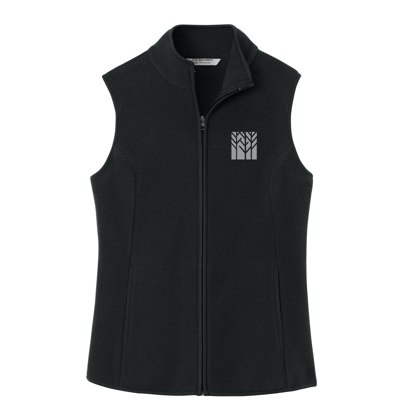 Port Authority Women's C-FREE Fleece Vest — Deep Black
