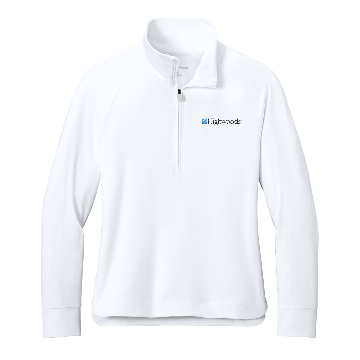 Brooks Brothers Women's Luxe Performance 1/4-Zip — White