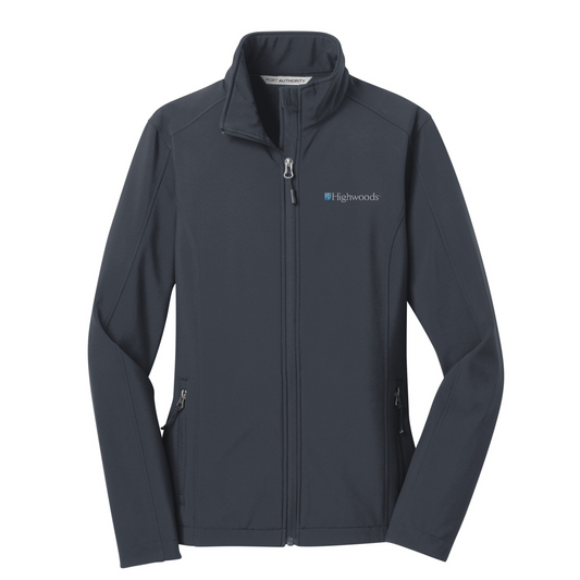 Port Authority Women's Core Soft Shell Jacket — Battleship Grey
