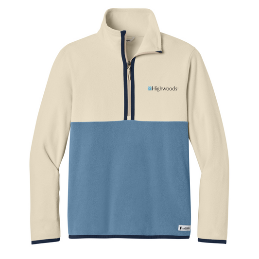 Cotopaxi Amado 1/2-Zip Fleece — Cream/ Fjord