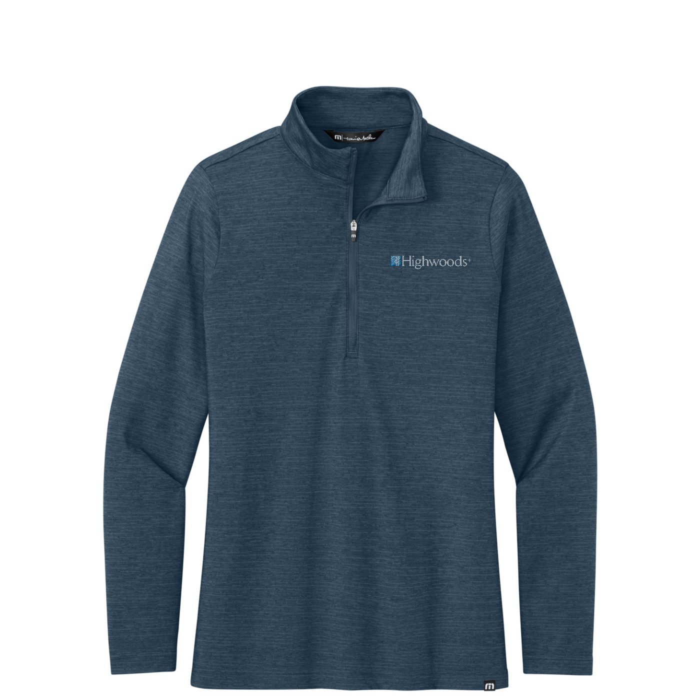 TravisMathew Women's Crestview 1/4-Zip — Vintage Indigo Heather