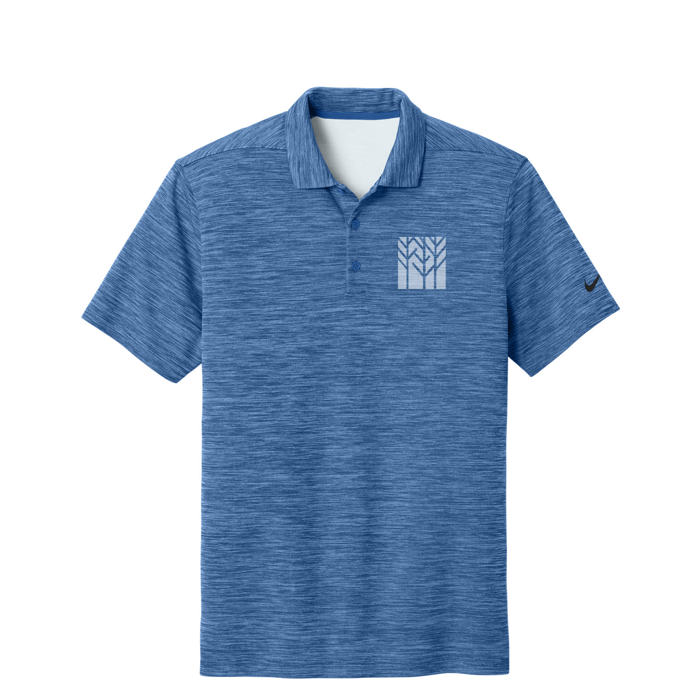 Nike Dri-FIT Striated Polo — Game Royal