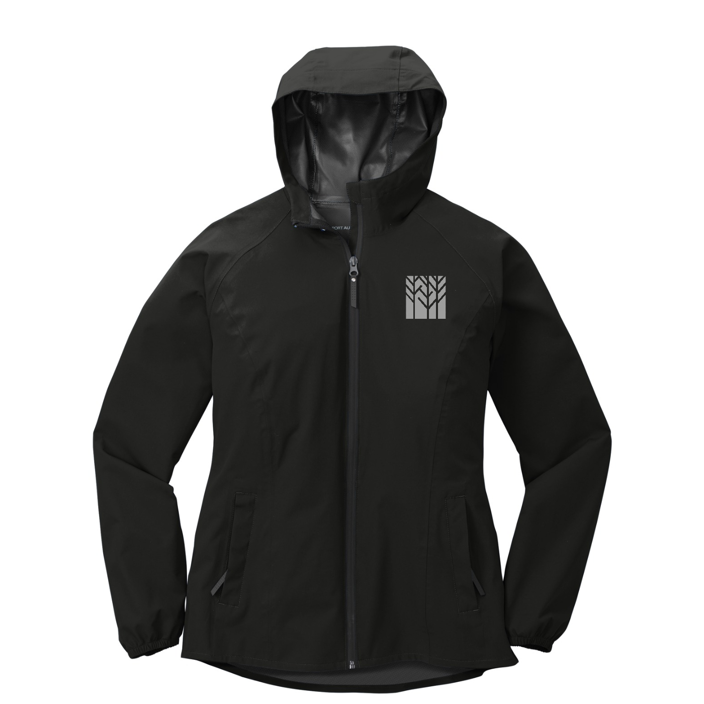 Port Authority  Women's Essential Rain Jacket — Deep Black