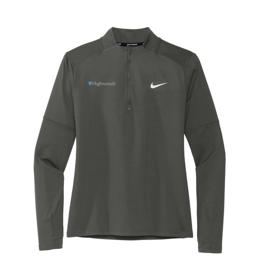 Nike Women's Dri-FIT Element 1/2-Zip Top — Anthracite