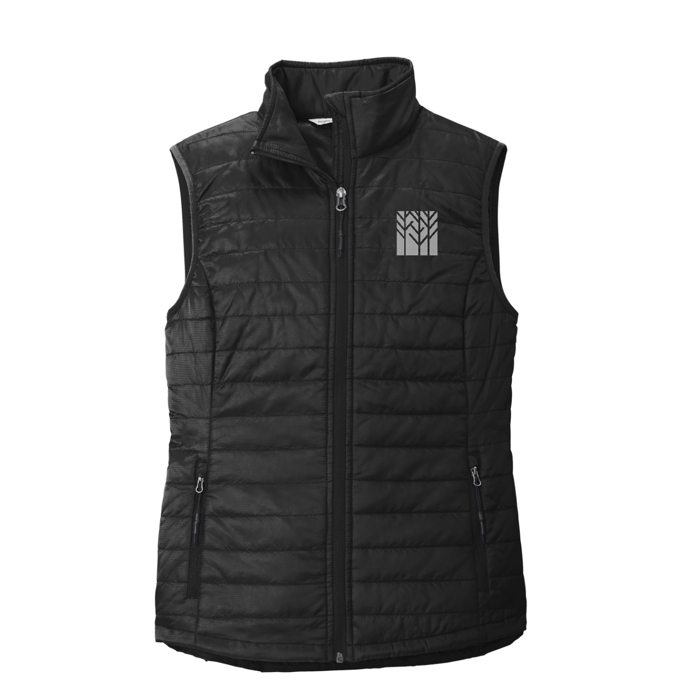 Port Authority  Women's Packable Puffy Vest — Deep Black