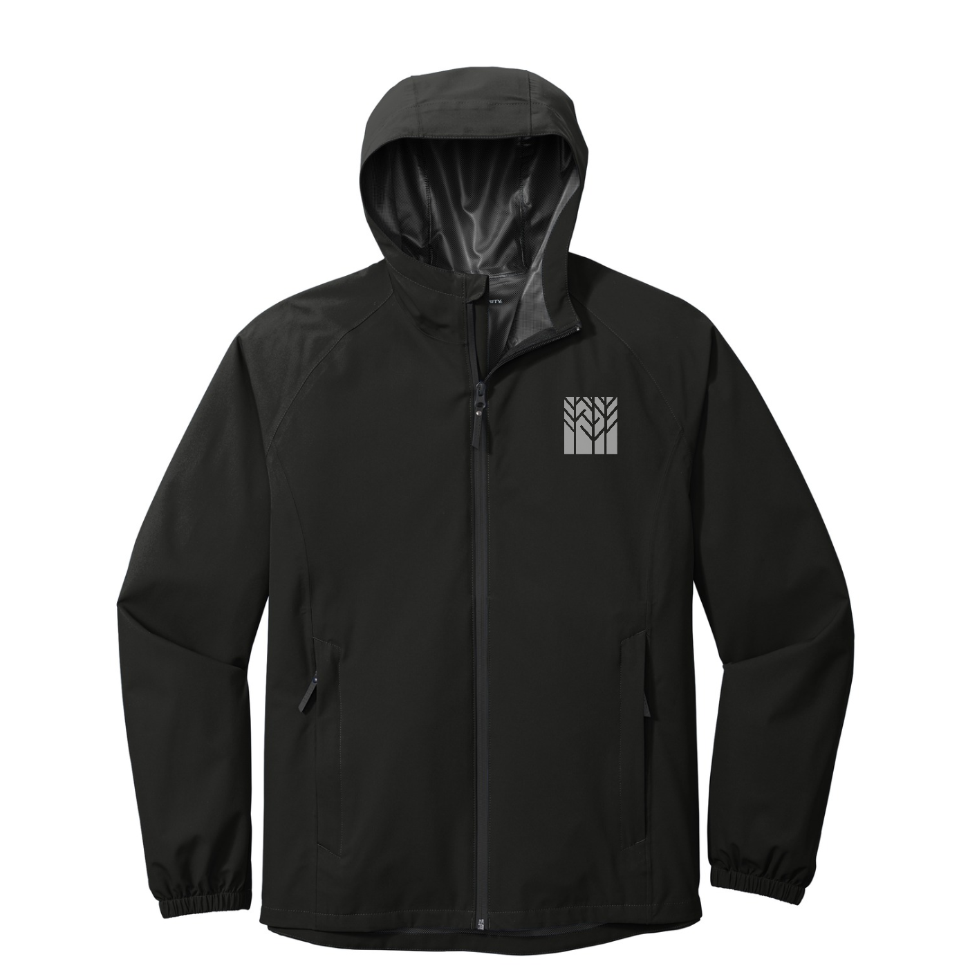 Port Authority  Essential Rain Jacket — Deep Black