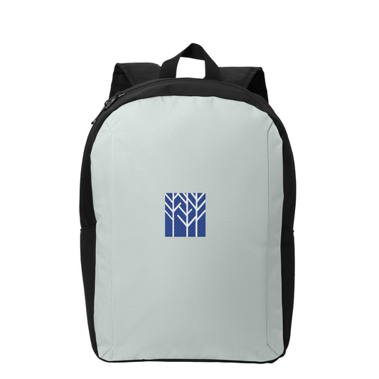 Port Authority Modern Backpack — Gusty Grey/ Black