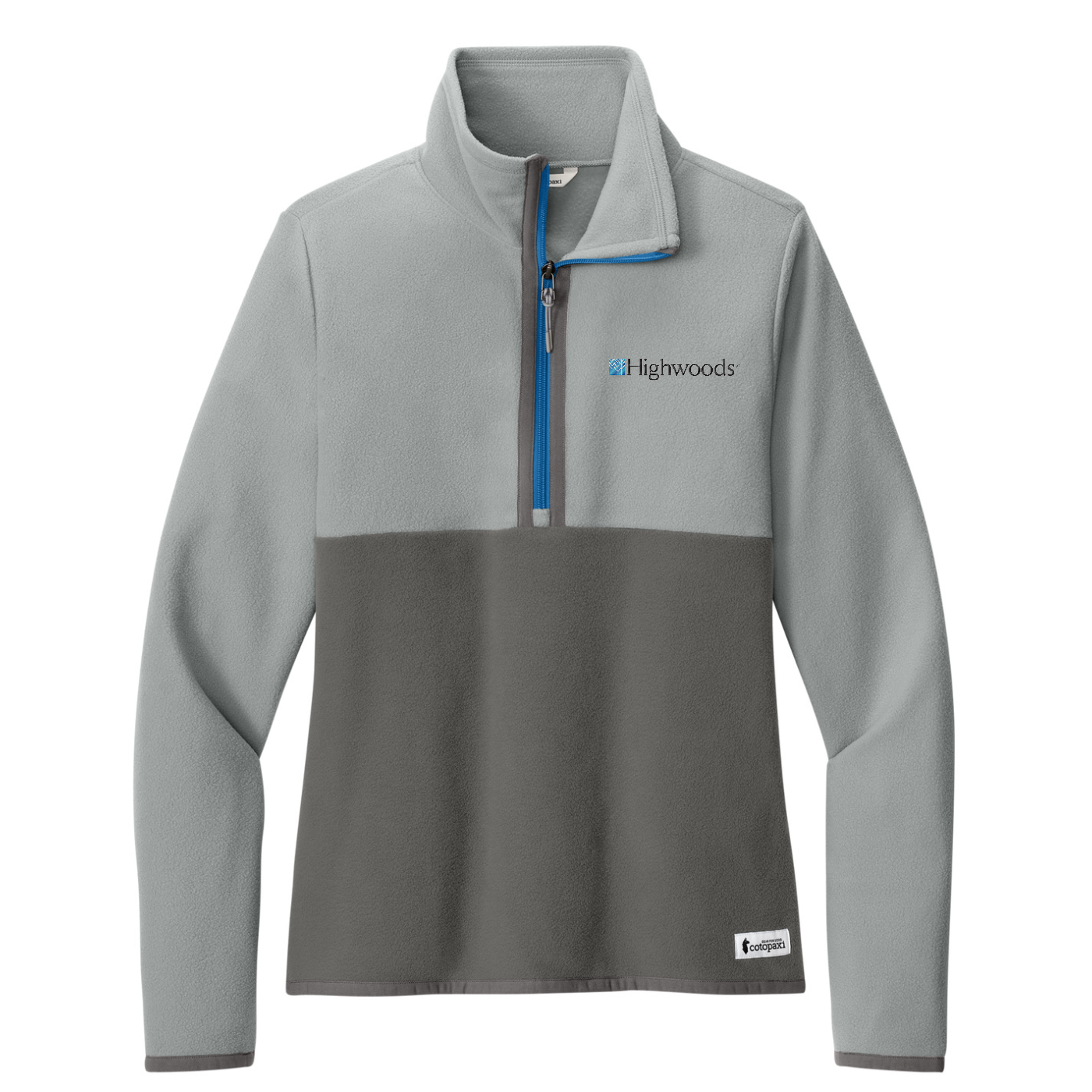 Cotopaxi Women's Amado 1/2-Zip Fleece — Smoke/ Cinder