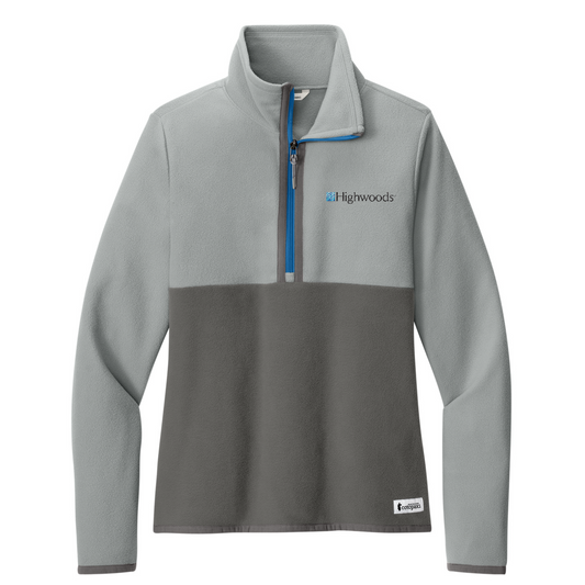 Cotopaxi Women's Amado 1/2-Zip Fleece — Smoke/ Cinder