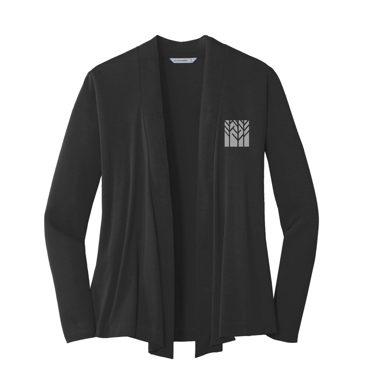 Port Authority Women's Concept Open Cardigan — Black