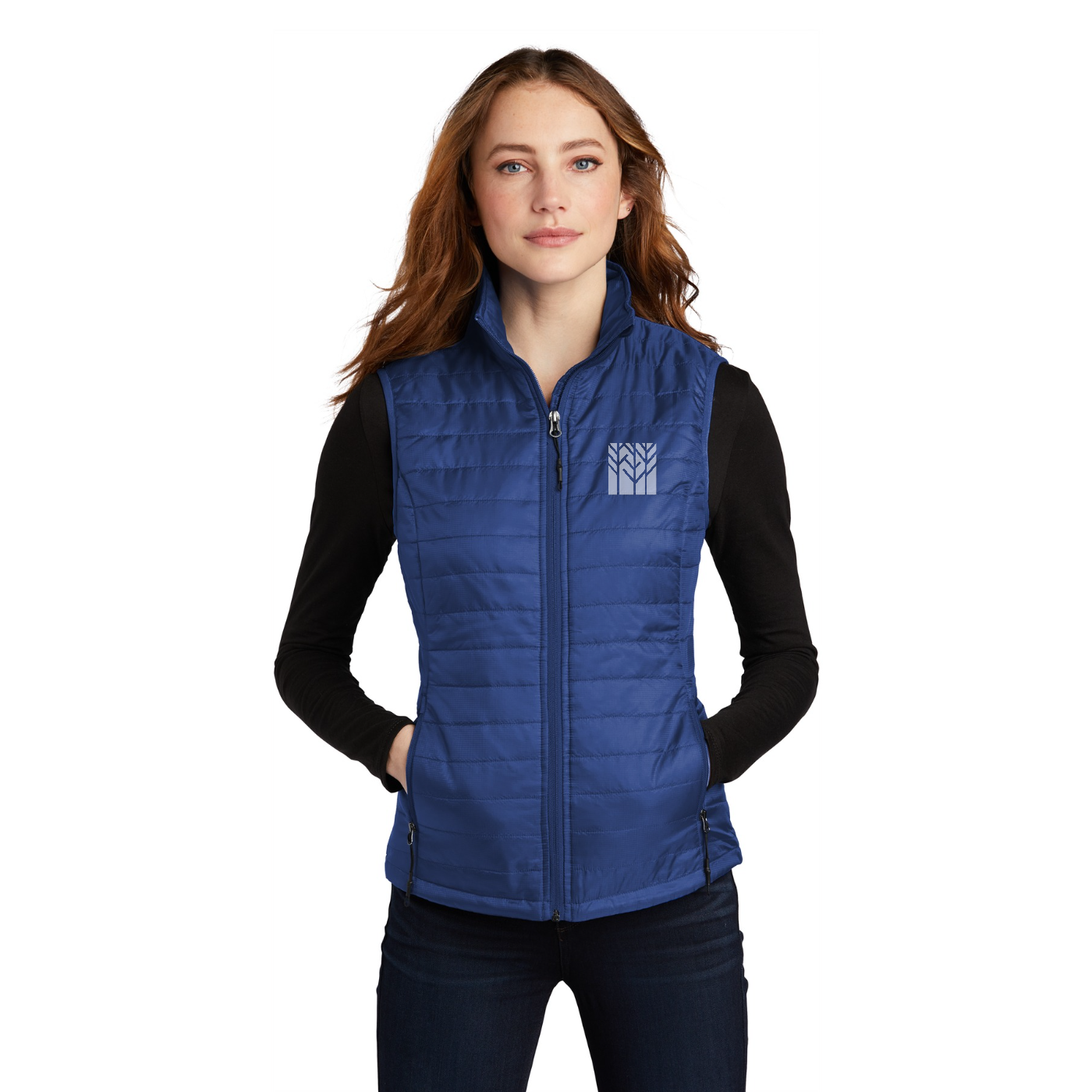 Port Authority  Women's Packable Puffy Vest — model
