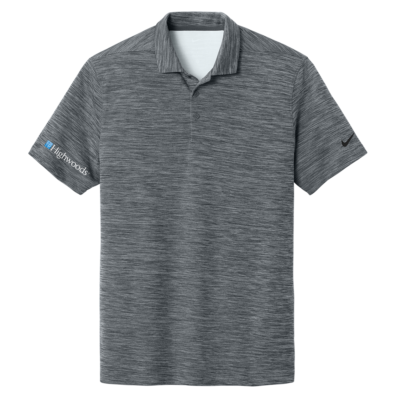 Nike Dri-FIT Striated Polo - Sleeve Logo