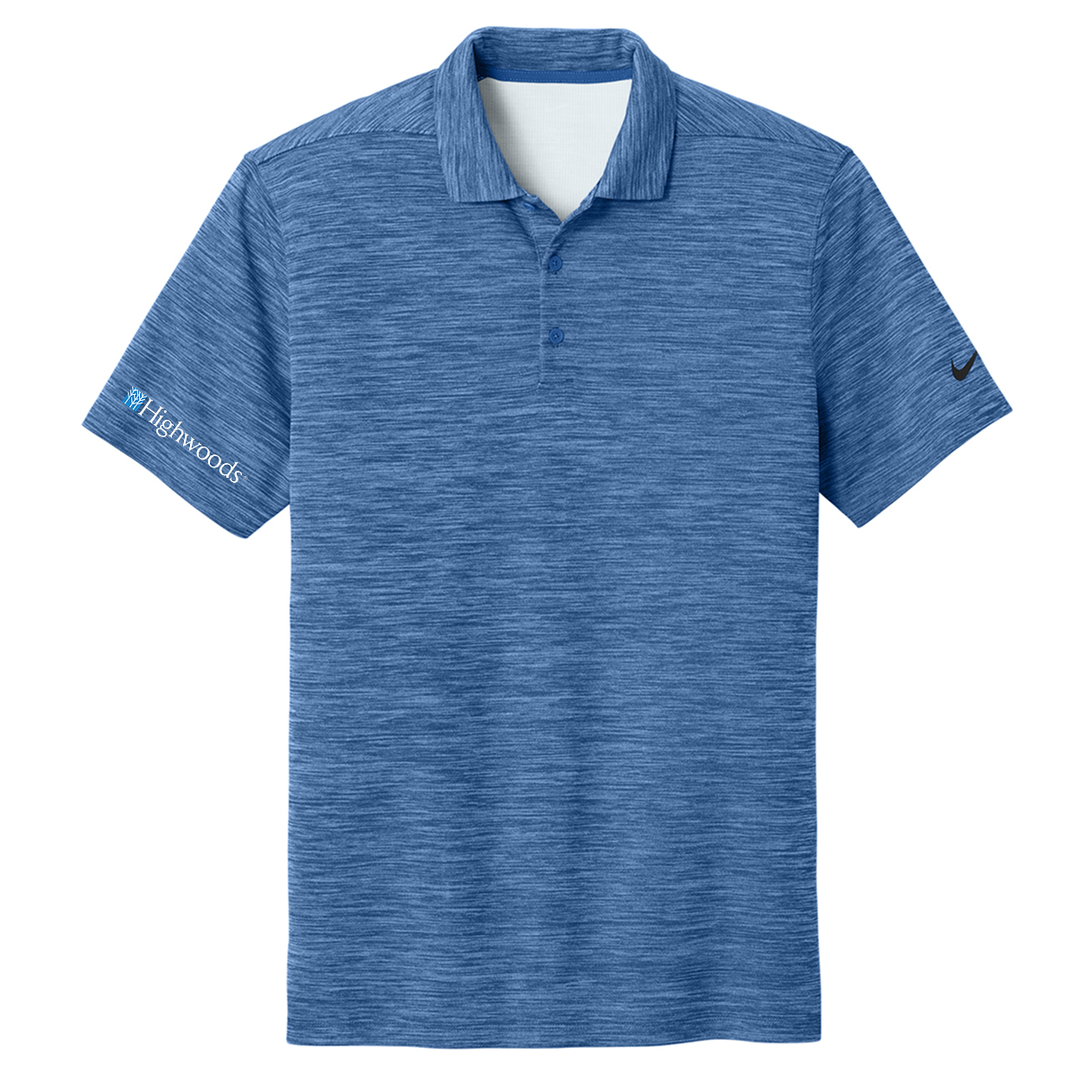 Nike Dri-FIT Striated Polo - Sleeve Logo