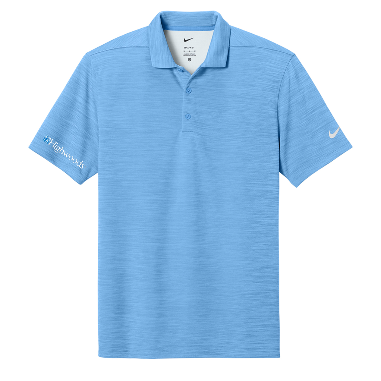 Nike Dri-FIT Striated Polo - Sleeve Logo