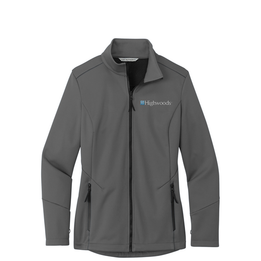 Port Authority Women's Collective Tech Soft Shell Jacket — Graphite