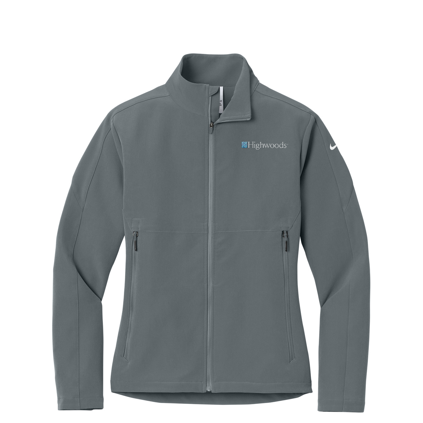 Nike Women's Full-Zip Soft Shell Jacket — Dark Grey