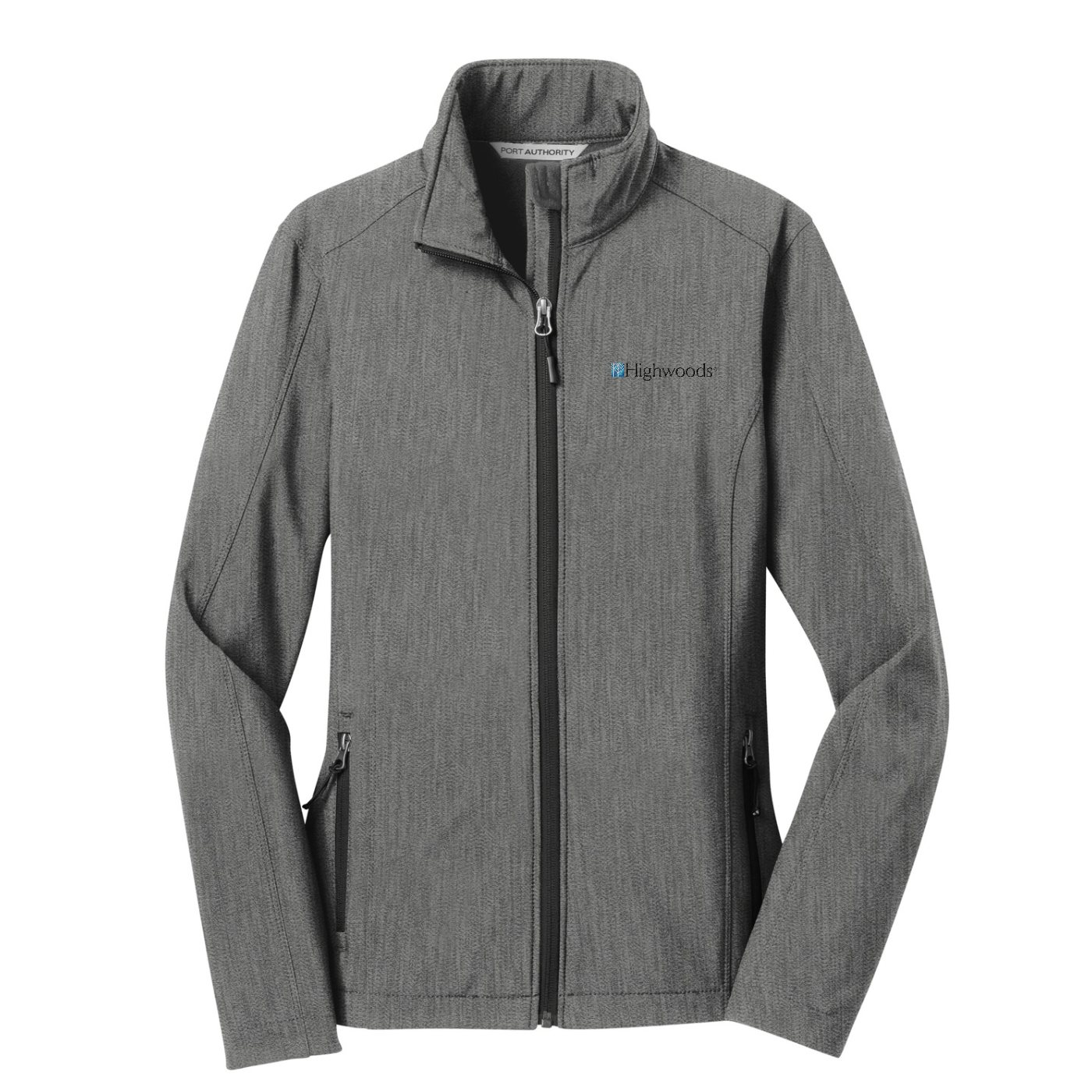 Port Authority Women's Core Soft Shell Jacket — Pearl Grey Heather